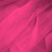 Neon színű félkeménységű  tüll - FLUORESCENT CERISE
